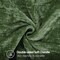 Christmas Chenille Throw Pillow Covers 18x18 Set of 2, Farmhouse Velvet Neutral Decorative Euro Pillowcases with Stitched Edge for Couch, Sofa, Bed – Forest Elf